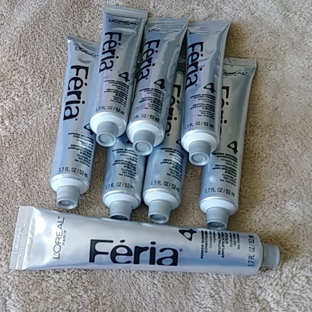 (8) 1.7oz Feria Power Shimmer Conditioner